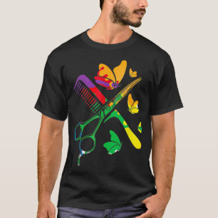 T-shirt Gay pride de cheveux LGBTQ ciseaux Cool Beautici