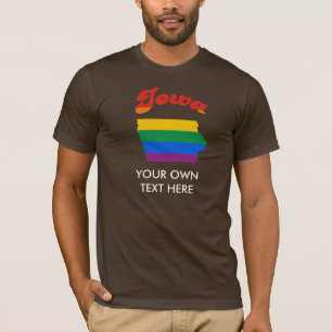 T-SHIRT GAY PRIDE DE L'IOWA