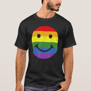 T-shirt Gay pride Égalité LGBTQ Smile