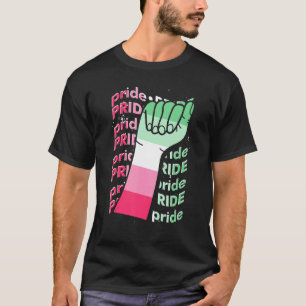 T-shirt Gay pride Fist Abrosexué Flag Prith Mois Lgbt Ab