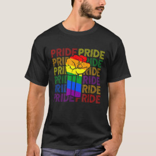 T-shirt Gay pride Fist Bump Lgbt - Lgbtq Lesbian Lgbt Mont