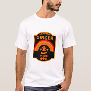 T-shirt Gay pride Ginger