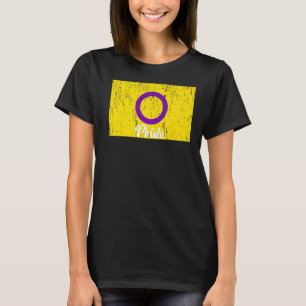 T-shirt Gay pride intersexe vintage Rainbow Word 1