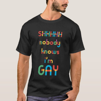 T-shirt Gay pride, je suis gay masculin