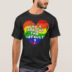 T-shirt Gay pride Love Rainbow Flag Coeur LGBTQ Cool LGBT