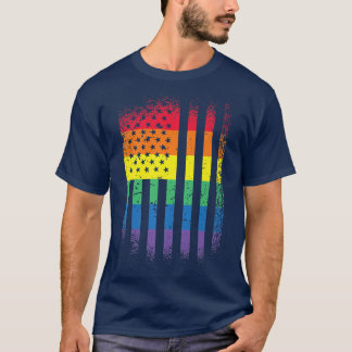 T-shirt Gay pride Mois Arc-en-ciel drapeau LGBTQ Pride Arc