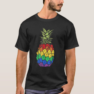 T-shirt Gay Pride Pineapple Lgbtq Queer Lgbtqi