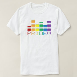 T-shirt Gay pride Rainbow Sound Bar 2013