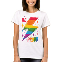 GAY PRIDE RAINBOW THUNDERBOLT