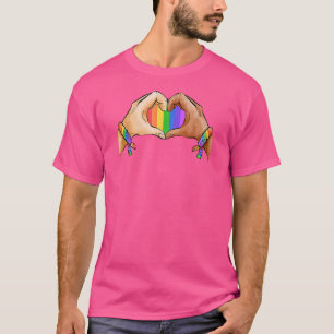 T-shirt Gay pride Vêtements Lgbt Arc-en-ciel Drapeau Unité
