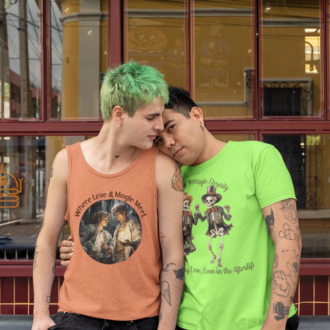 T-shirt 🌈 Gay Romance où l'amour et la magie rencontrent  (Créateur téléchargé)