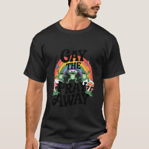 T-shirt Gay The Pray Away Rainbow Cats Pride