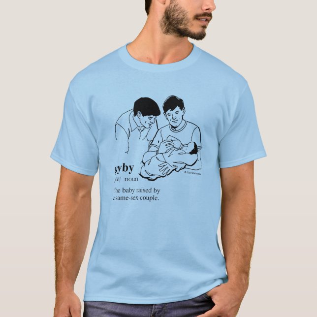 T-shirt GAYBY (gay) (Devant)