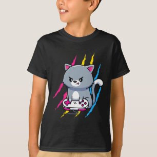 T-shirt Gaymer Geek Fierté Lgbt Amoureux De Jeu Vidéo Gif