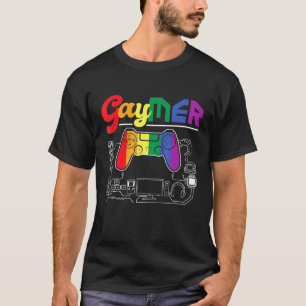 T-shirt Gaymer - Lesbian Lgbtq Gay pride gay Gamer Gamin