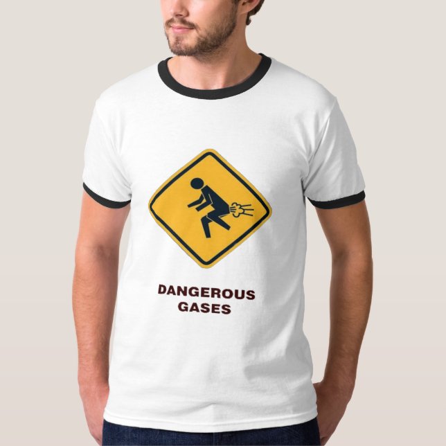 T-shirt gaz dangereux (Devant)