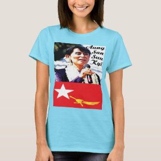 T-shirt GAZ T - Politique-Aung San Suu Kyi