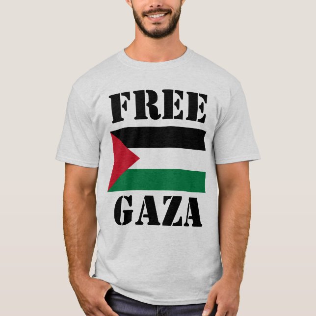 T-shirt Gaza libre (Devant)