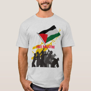 T-shirt Gaza libre libèrent la Palestine