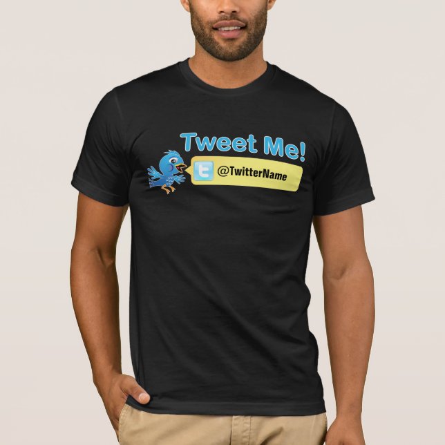 T-shirt Gazouille je ! Obtenez plus de disciples. (Devant)