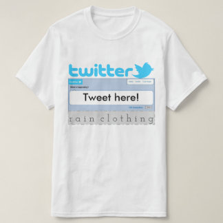 T-shirt Gazouillent votre propre chemise !