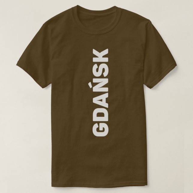 T-shirt Gdansk (Design devant)