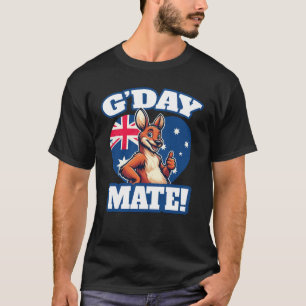 T-shirt G'day Mate Australian Slang