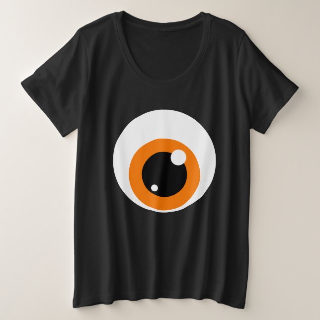 T-shirt géant Monster Eye Plus Taille (Design devant)