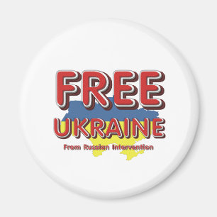 T-SHIRT geben Ukraine frei Magnet