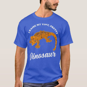 T-shirt Gecko Crêpé I Lever Minuscule Dinosaure Reptile