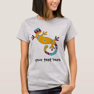 T-shirt Gecko Lizard coloré