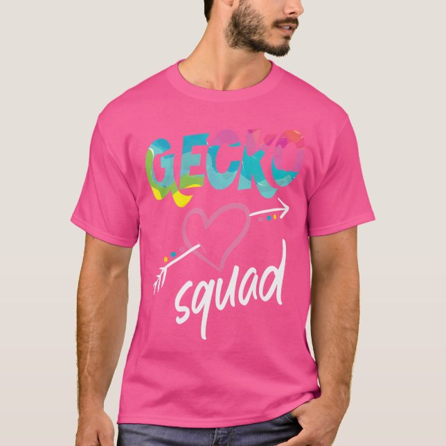 T-shirt Gecko Squad (Devant)