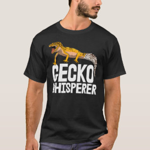 T-shirt Gecko Whispherer Funny Gecko Reptile Men