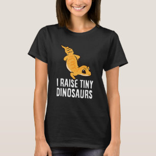 T-shirt Geckos Leopard Lizard I Lève De Petits Dinosaures