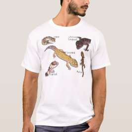 T-shirt geckos terrestres