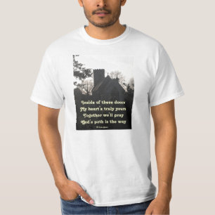 T - Shirt Gedicht zum Beten durch Ladee Basset
