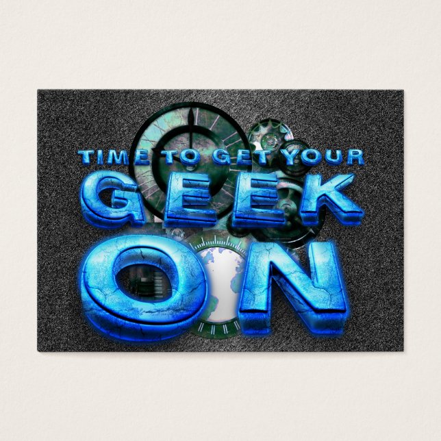 T-SHIRT Geek auf (Vorderseite)