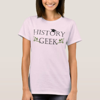 T-shirt Geek d'historique