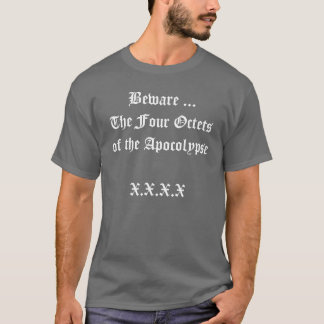 T-shirt GEEK IPv4 Apocolypse