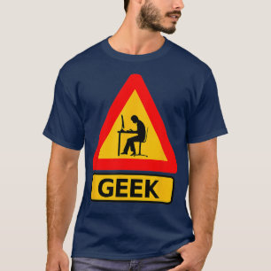 T-shirt Geek Nerd Ordinateur Gamer Linu Hacker