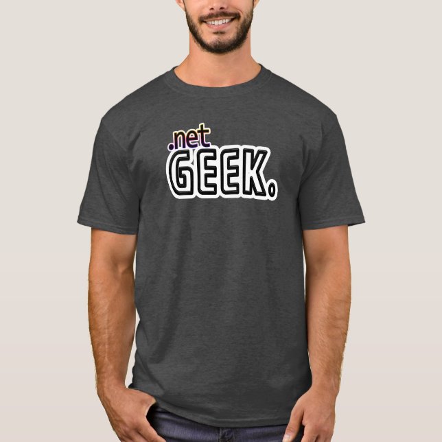 T-shirt Geek .NET (Devant)