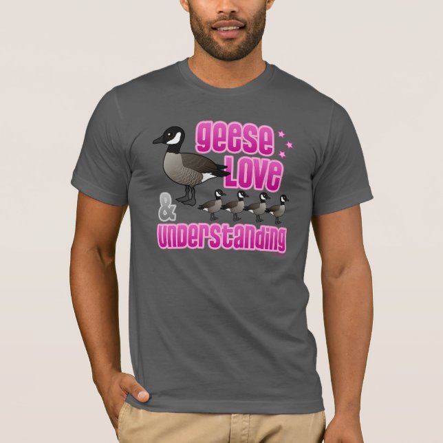 T-shirt Geese, Love & Understanding (Devant)