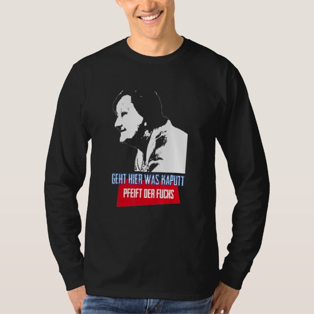 T-shirt Geht Hier A Été Brisé La Famille Knight Karin Fox (Devant)