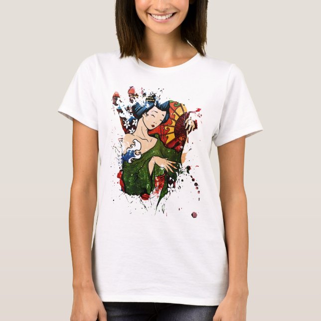 T-shirt Geisha (Devant)