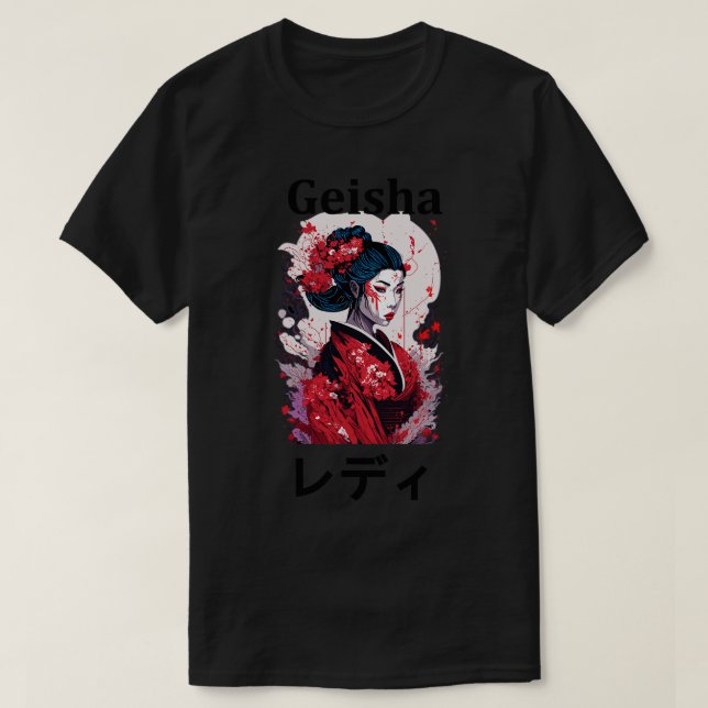 T-shirt Geisha (Design devant)