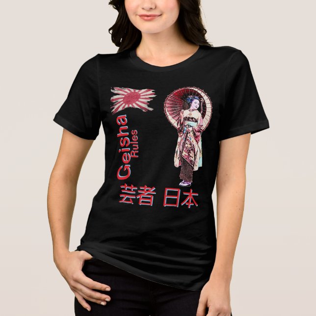 T - Shirt Geisha (Vorderseite)