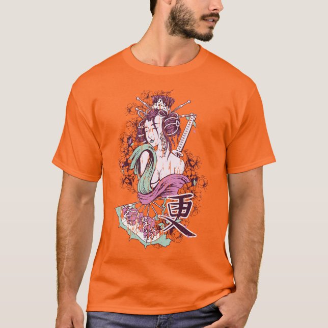 T-shirt Geisha (Devant)