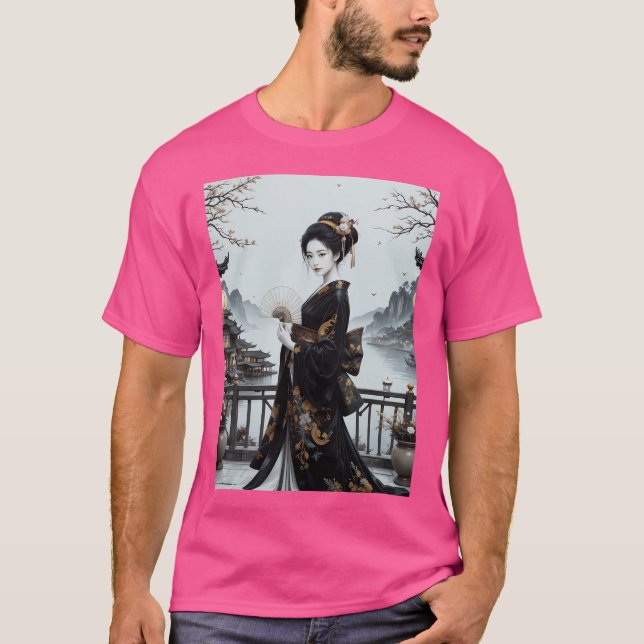 T-shirt Geisha Active (Devant)