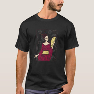 T-shirt Geisha Femme Japonaise Belle Smart