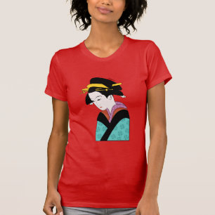 T-shirt Geisha japonais